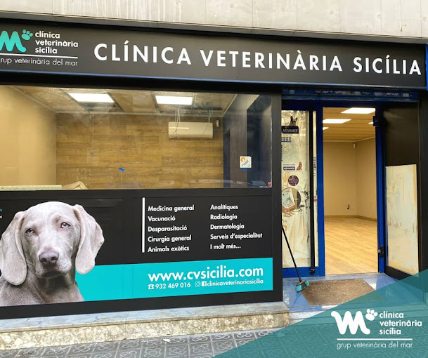 Clínica Veterinària del Mar - Sicília (Barcelona)