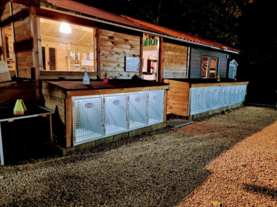 Centre d'ensinistrament Caní INFAHUND (Vidreres)