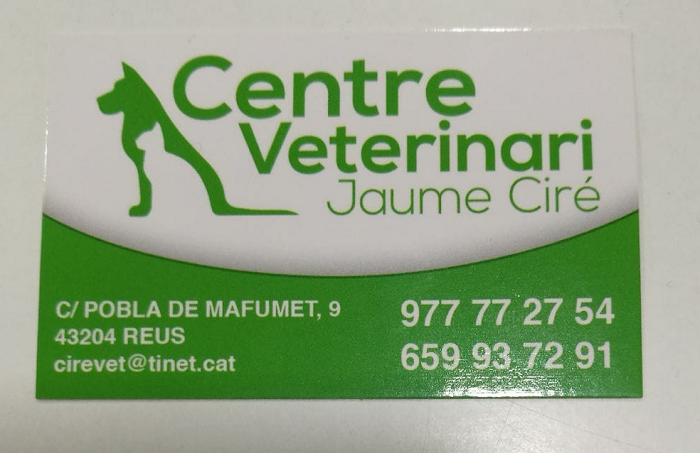 Centre Veterinari Jaume Ciré (Reus)