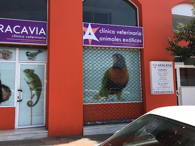 Clínica veterinaria de animales exóticos ARACAVIA (Málaga)